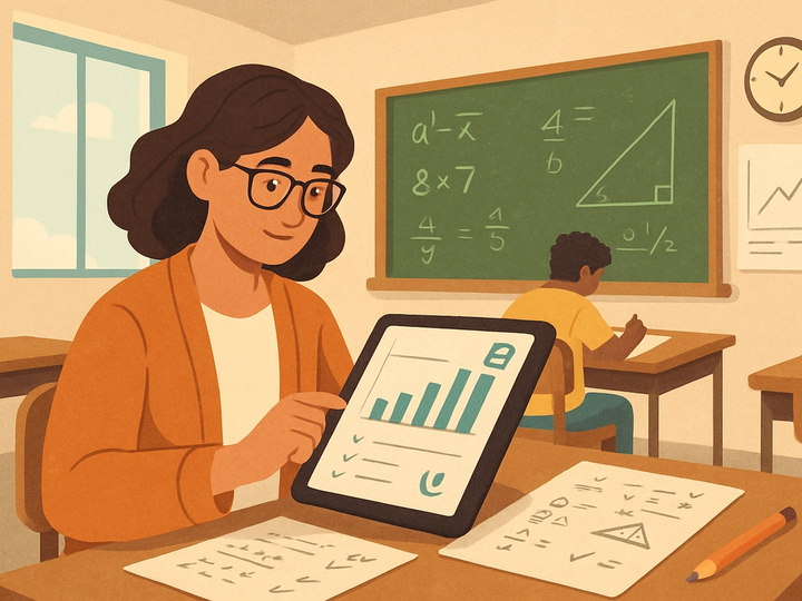 Editorial illustration for Assessment tools for teachers: a practical, evidence-based guide.